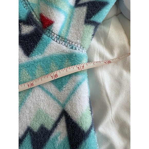 Youth Fairbanks Pullover in White & Teal by Southern Marsh Youth Size Large EUC - Picture 11 of 16